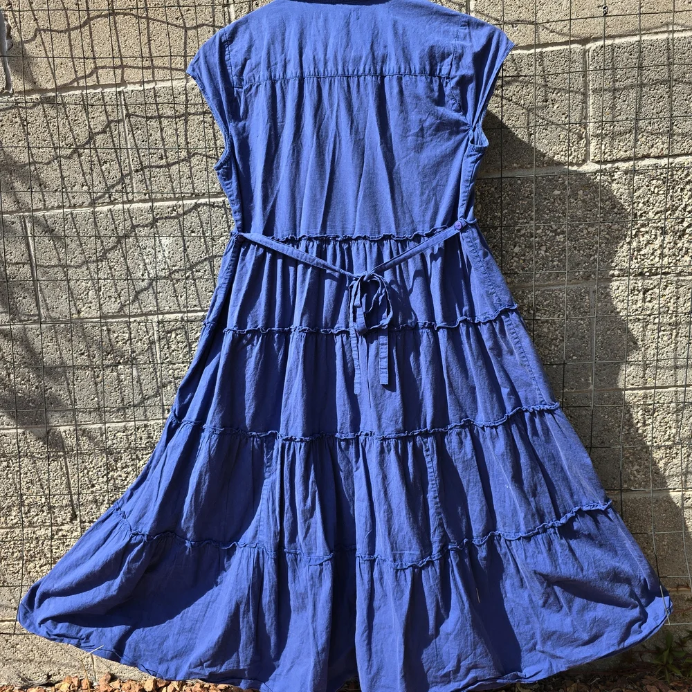 April Cornell Royal Blue Midi Dress - Picture 5 of 7